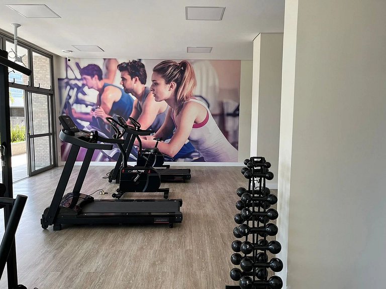 Bertioga | Novo Beira Mar com Enxoval Completo