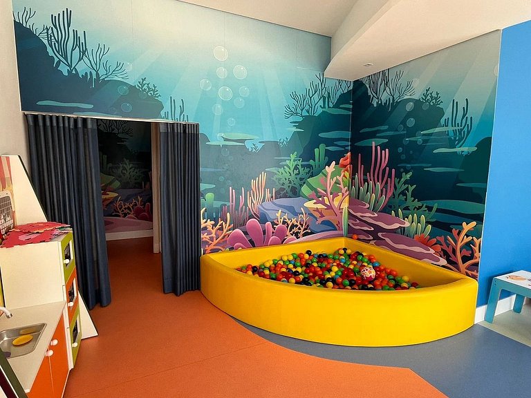 Bertioga | Novo Beira Mar com Enxoval Completo