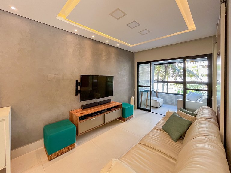 Riviera | Excelente com Varanda e Enxoval Completo