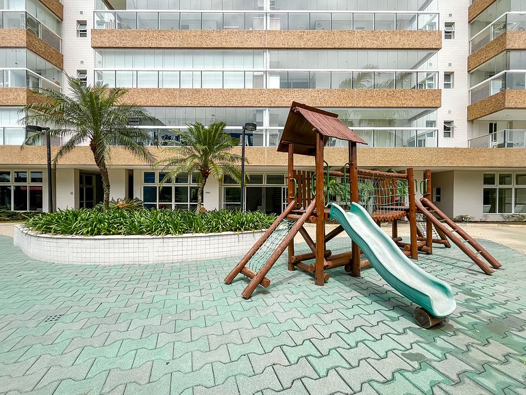 Incrível Pé na Areia Vista Mar c/ Enxoval Completo