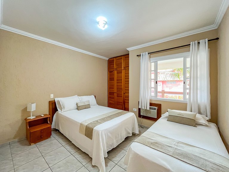 Riviera | Moderno Flat com Enxoval Completo