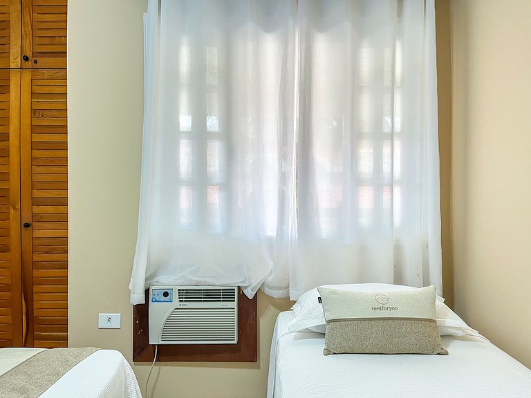 Riviera | Moderno Flat com Enxoval Completo