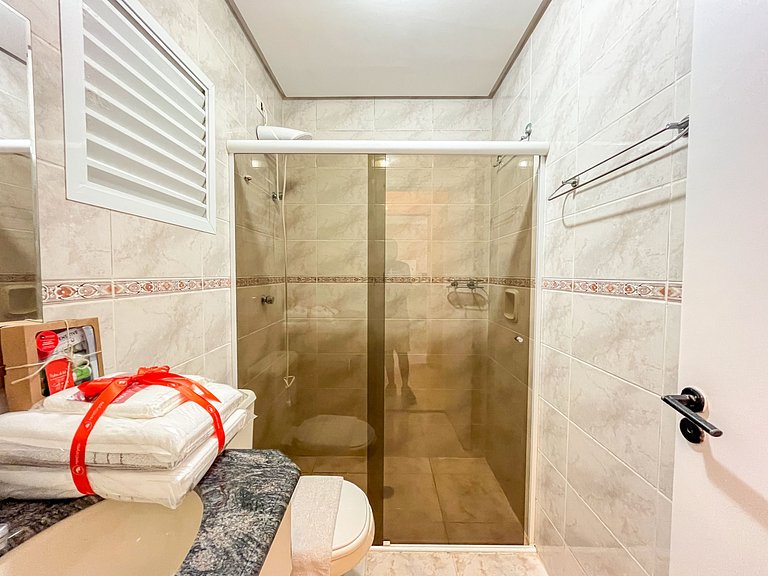 Riviera | Moderno Flat com Enxoval Completo