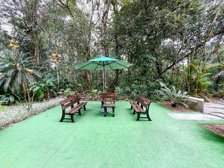 Riviera | Aconchegante Flat com Enxoval Completo