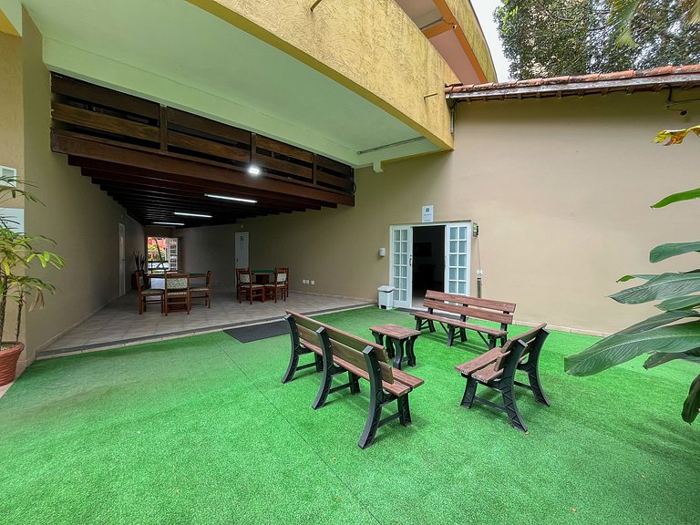 Riviera | Aconchegante Flat com Enxoval Completo