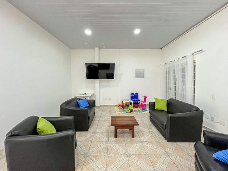 Riviera | Aconchegante Flat com Enxoval Completo