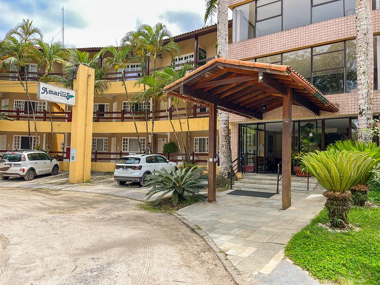 Riviera | Aconchegante Flat com Enxoval Completo