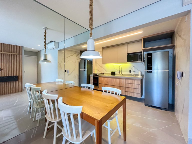 Riviera | Moderno Varanda Gourmet Enxoval Completo