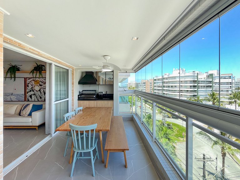 Riviera | Moderno Varanda Gourmet Enxoval Completo