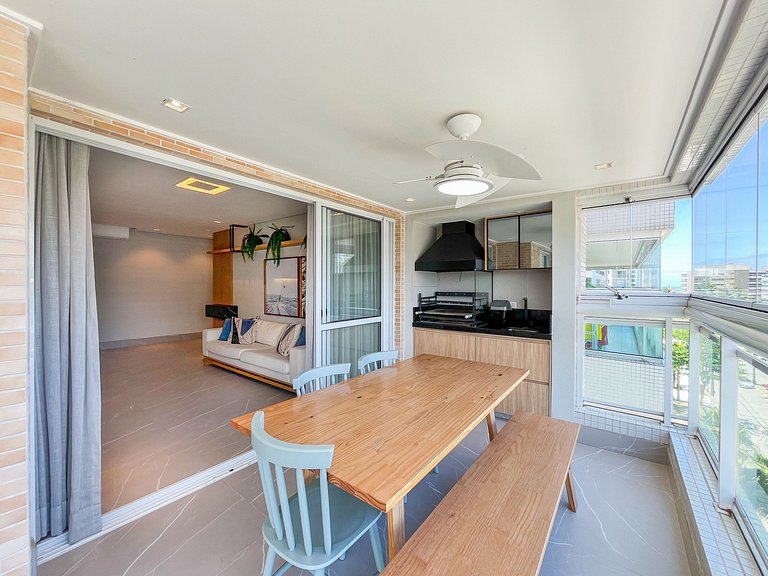 Riviera | Moderno Varanda Gourmet Enxoval Completo