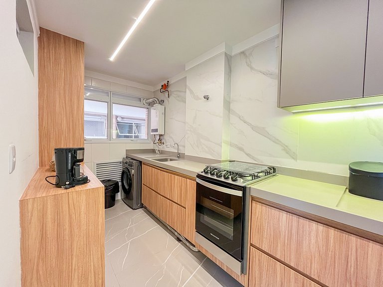 Riviera | Moderno Varanda Gourmet Enxoval Completo