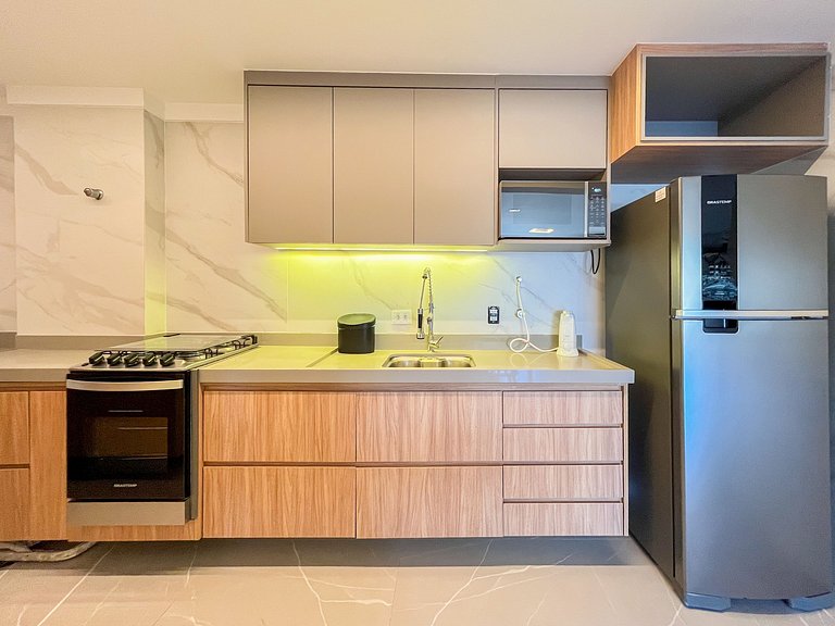 Riviera | Moderno Varanda Gourmet Enxoval Completo