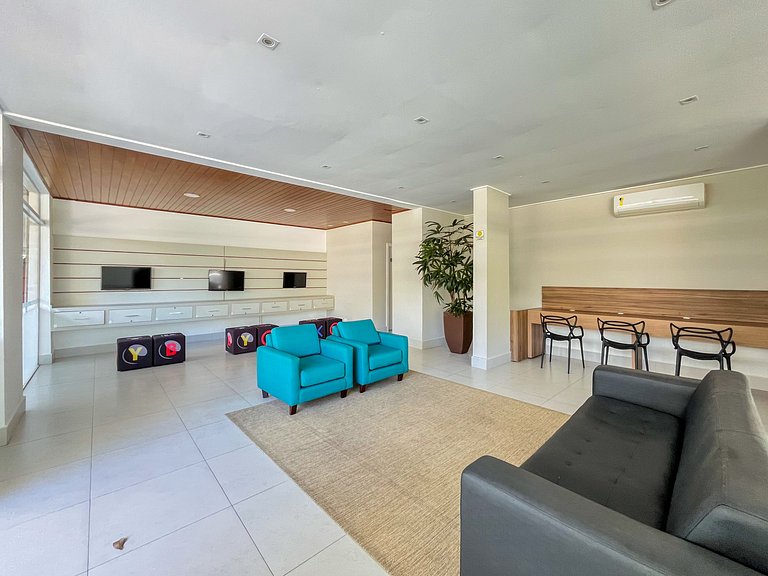 Riviera | Moderno Varanda Gourmet Enxoval Completo