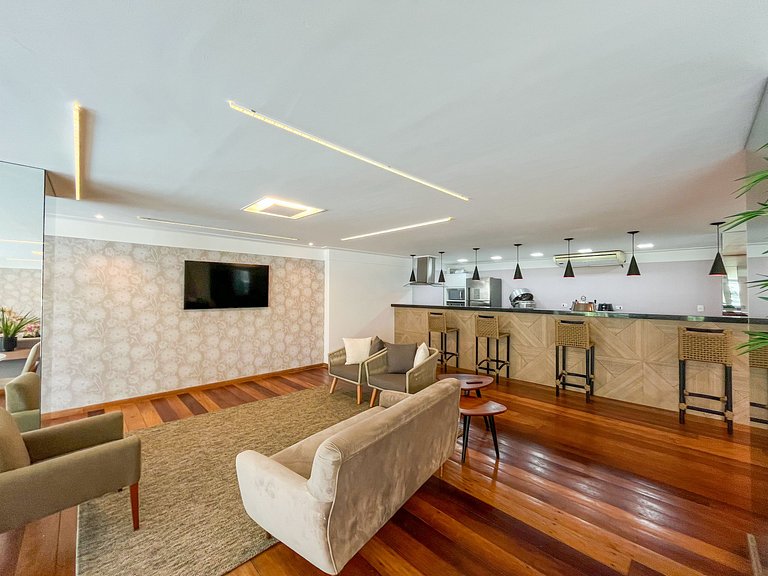 Riviera | Moderno Varanda Gourmet Enxoval Completo