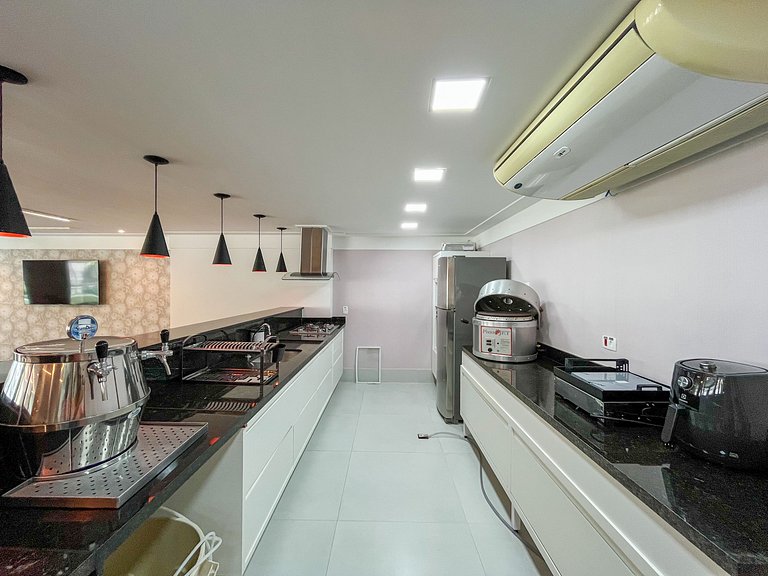 Riviera | Moderno Varanda Gourmet Enxoval Completo