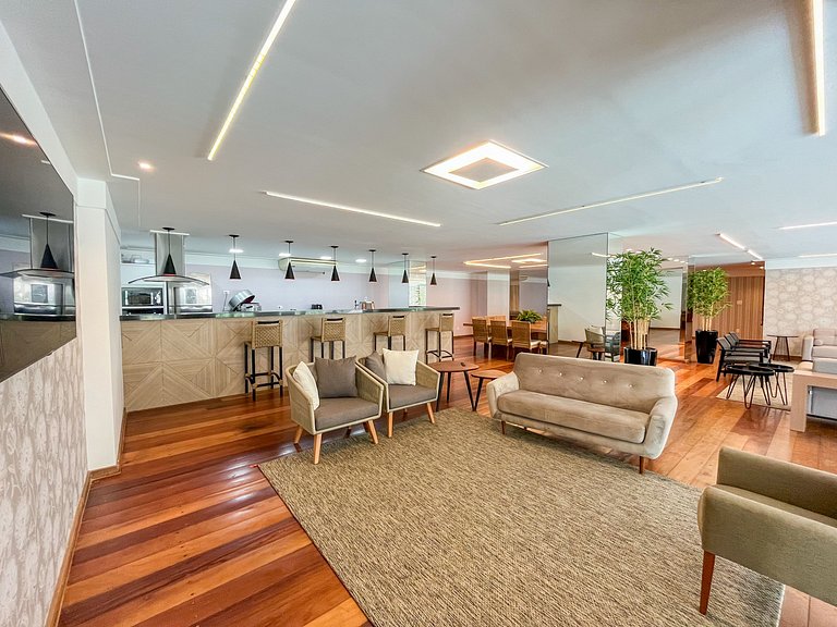 Riviera | Moderno Varanda Gourmet Enxoval Completo