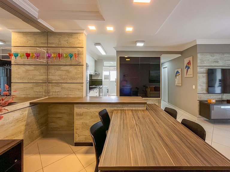 Riviera | Elegante Varanda Gourmet Enxoval Completo