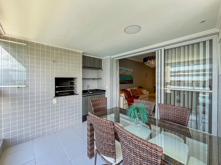 Riviera | Elegante Varanda Gourmet Enxoval Compl