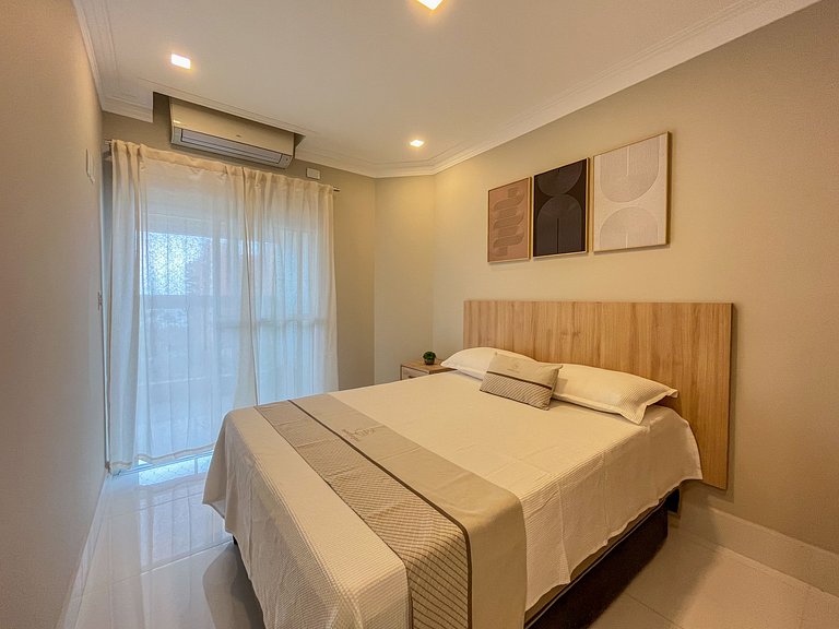 Riviera | Vista Mar com Lazer e Enxoval Completo