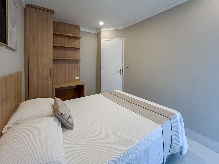 Riviera | Vista Mar com Lazer e Enxoval Completo