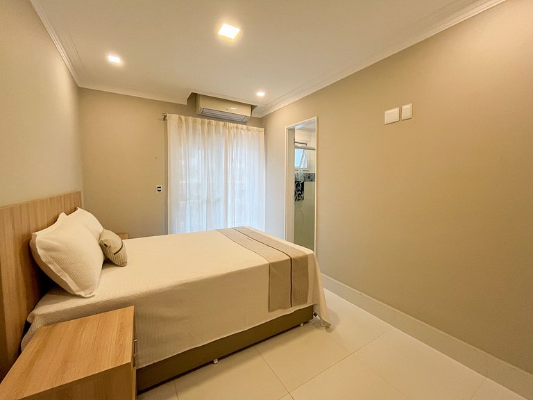 Riviera | Vista Mar com Lazer e Enxoval Completo