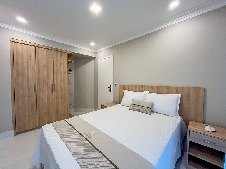 Riviera | Vista Mar com Lazer e Enxoval Completo