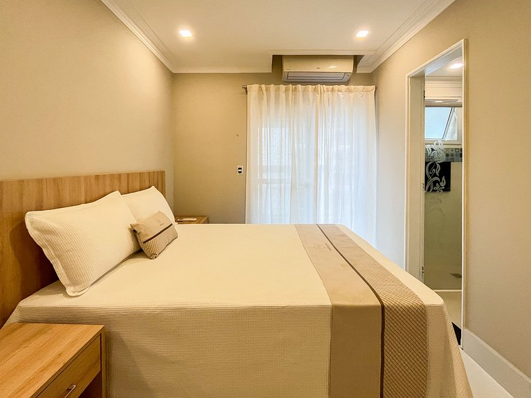 Riviera | Vista Mar com Lazer e Enxoval Completo