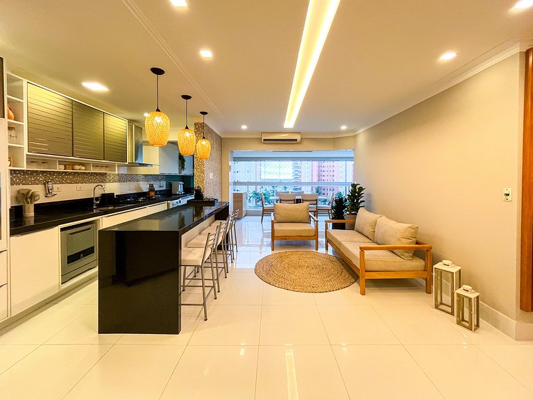 Riviera | Vista Mar com Lazer e Enxoval Completo