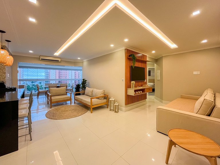 Riviera | Vista Mar com Lazer e Enxoval Completo