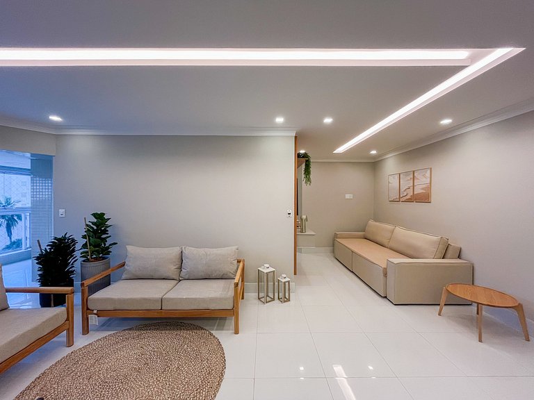 Riviera | Vista Mar com Lazer e Enxoval Completo