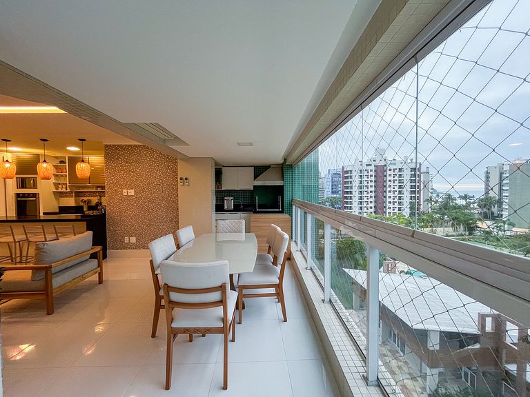 Riviera | Vista Mar com Lazer e Enxoval Completo