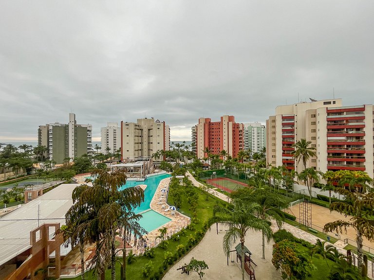 Riviera | Vista Mar com Lazer e Enxoval Completo