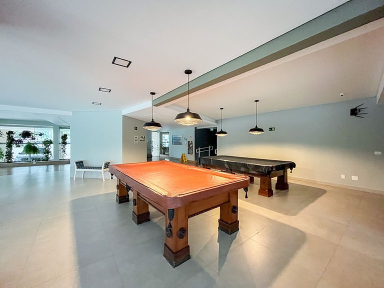 Riviera | Vista Mar com Lazer e Enxoval Completo