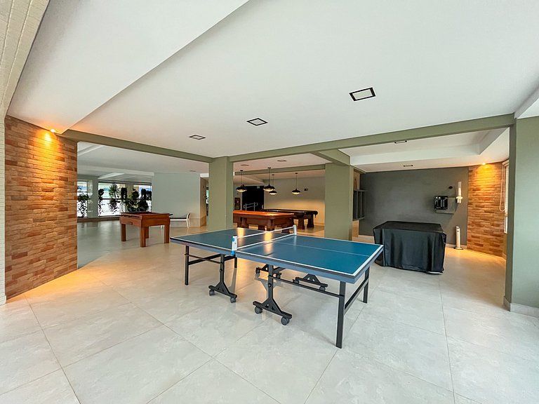 Riviera | Vista Mar com Lazer e Enxoval Completo