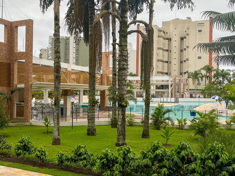 Riviera | Vista Mar com Lazer e Enxoval Completo