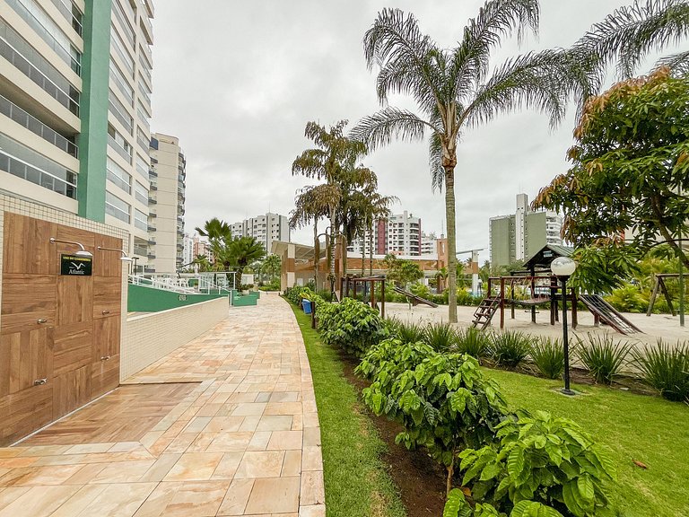 Riviera | Vista Mar com Lazer e Enxoval Completo