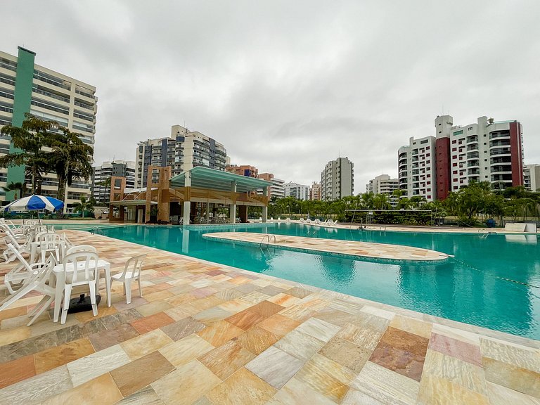Riviera | Vista Mar com Lazer e Enxoval Completo