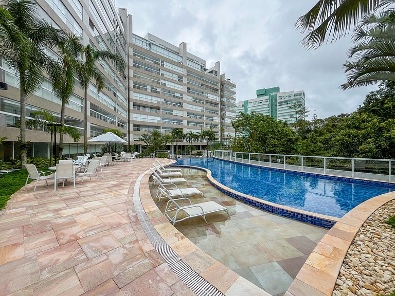 Riviera | Piscina Aquecida, lazer e Enxoval Compl