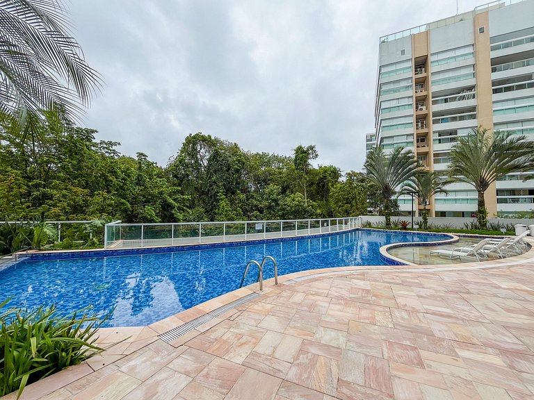 Riviera | Piscina Aquecida, lazer e Enxoval Compl