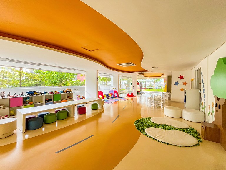 Riviera | Piscina Aquecida, lazer e Enxoval Compl