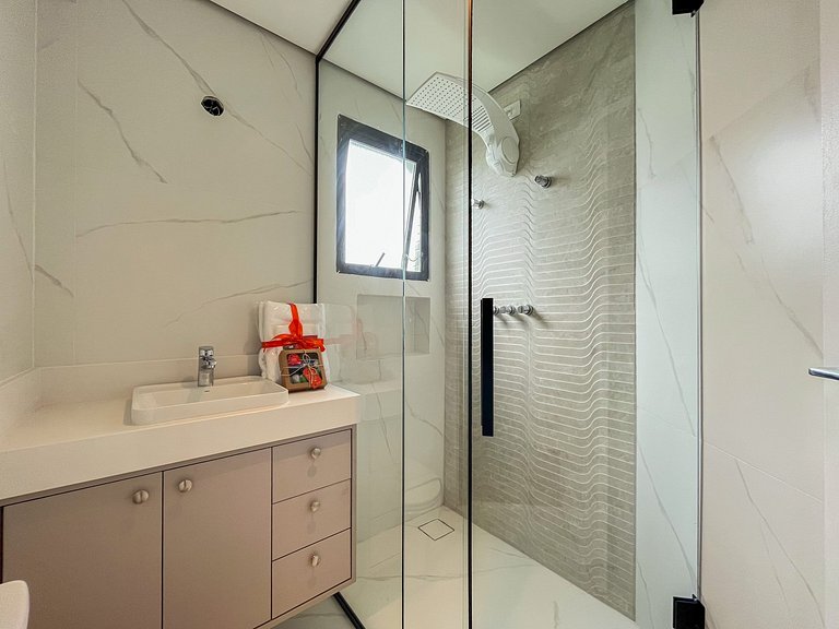 Riviera | Vista Mar Pé na Areia - Enxoval Completo