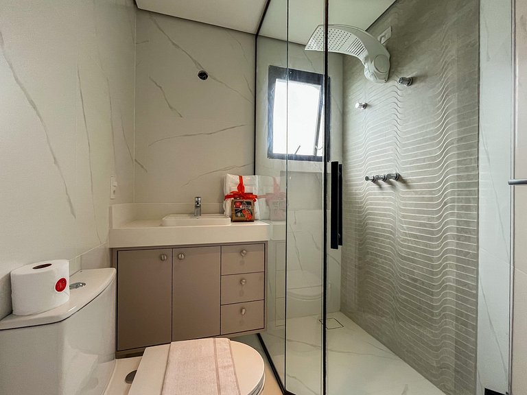 Riviera | Vista Mar Pé na Areia - Enxoval Completo