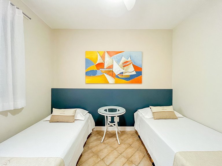 Riviera | Aconchegante Charmoso com Enxoval Compl