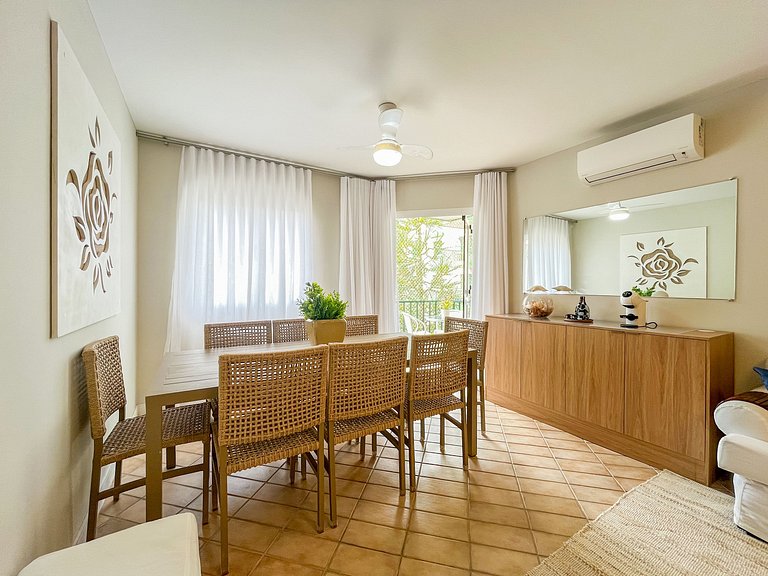 Riviera | Aconchegante Charmoso com Enxoval Compl