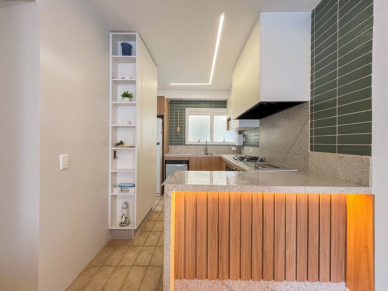 Riviera | Aconchegante Charmoso com Enxoval Compl