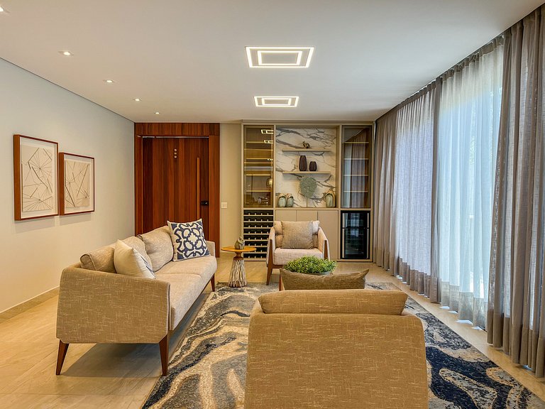 Riviera | Mansão Nova e Exclusiva - Enx Completo