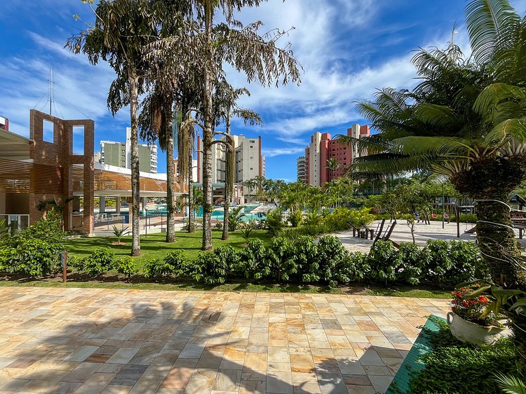 Riviera | Vista Mar com Lazer e Enxoval Completo