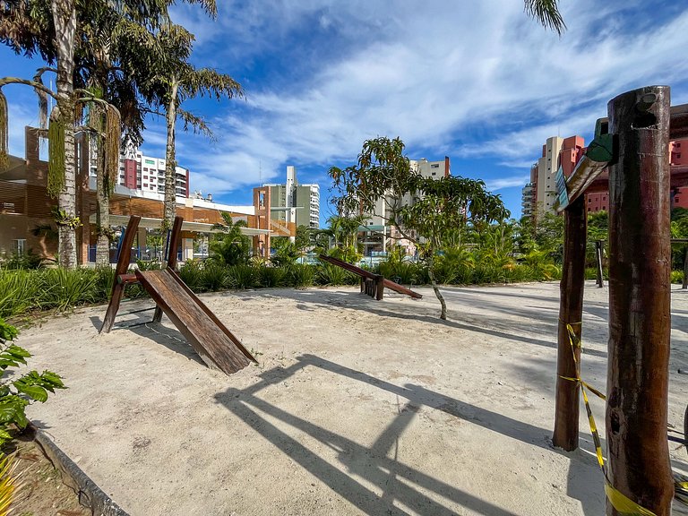 Riviera | Vista Mar com Lazer e Enxoval Completo