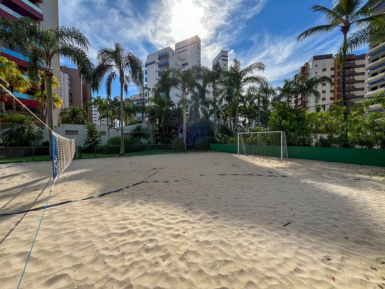 Riviera | Vista Mar com Lazer e Enxoval Completo