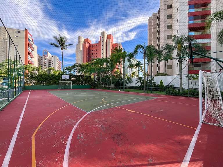 Riviera | Vista Mar com Lazer e Enxoval Completo